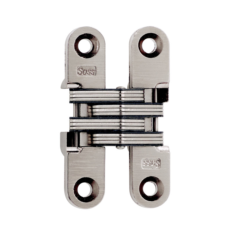 SOSS Model 204 for 3/4" Thick Material, Satin Nickel