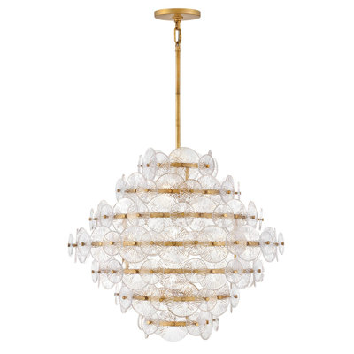 16 - Light Unique Tiered Chandelier