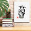 «Two Geisha» par Pechane, art mural sur toile-2133856314