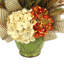 Polysilk Hydrangea Arrangement in Pot