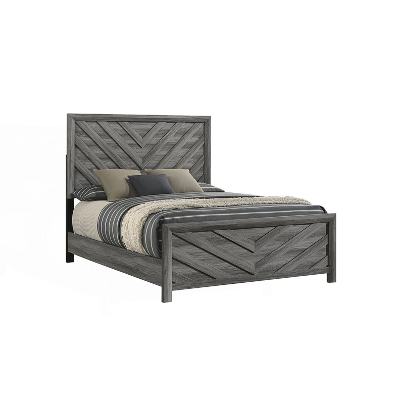 Lit double de style moderne