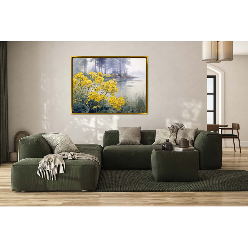 Yellow Royalty 1 - Framed, Small