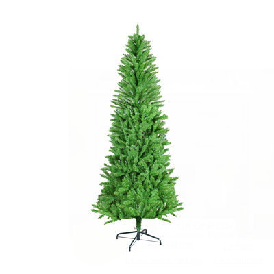 5FT Classic Pencil Christmas Tree with Dense Branches for Realistic Holiday Decor, Suitable for Small Spaces and Corners