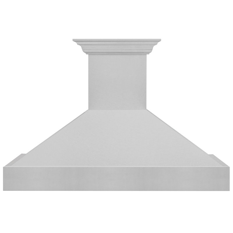 ZLINE 48" Fingerprint Resistant Stainless Steel Range Hood, Satin Stainless Steel