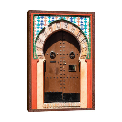 Arabic Door 1 Piece Wall Art on Canvas