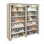 36 Pair Stackable Shoe Rack