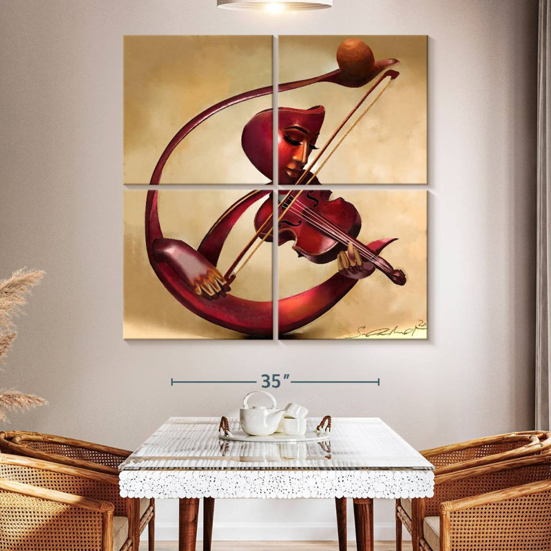 Leisha Ethereal Strings, 50" H x 50" W