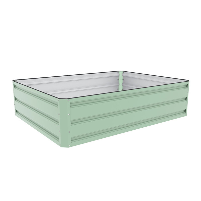 Hub Metal Raised Garden Bed, 2, 30cm H x 120cm W x 90cm D