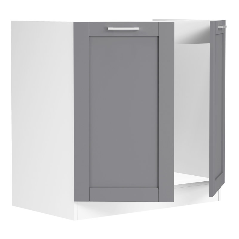 Aitkin Wardrobe, White/Anthracite