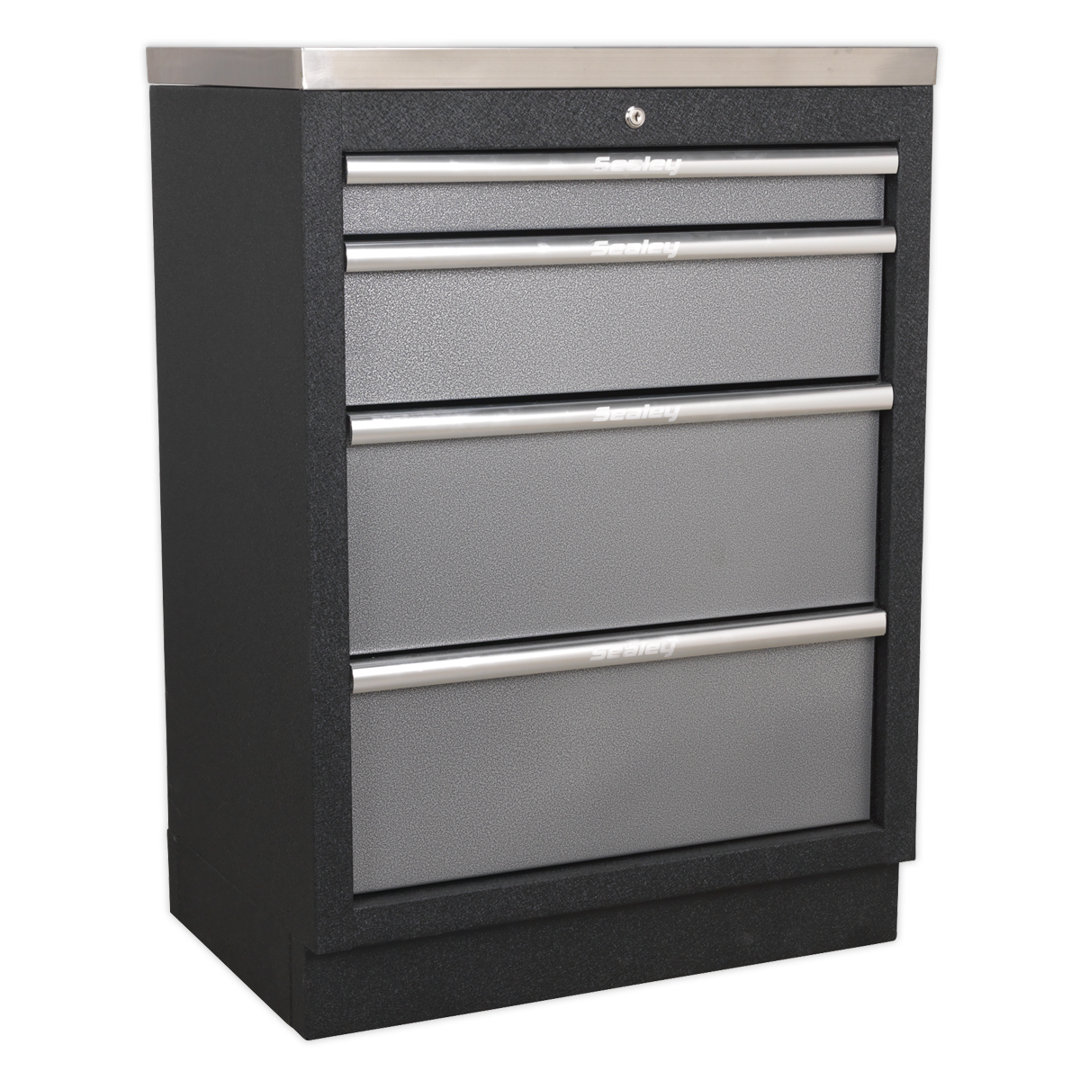 Metal Single Storage Cabinet ( 91cm H x 68cm W x 46cm D)