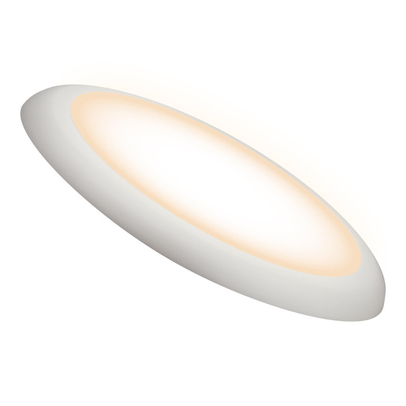 16" LED Flush Mount Ceiling Light – Dimmable, Slim Ceiling Light - Energy Efficient LED Light - Multi-Purpose Easy-Install Light Fixture