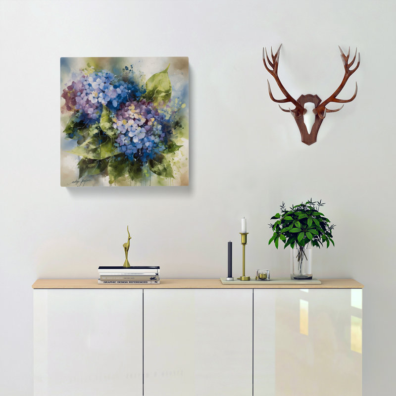 Hydrangea Floral Art - Print