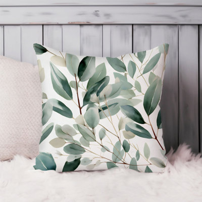 Botanical Eucalyptus Leaves Pattern Leaf XVII