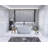Ethen 59'' x 29.5'' Soaking Acrylic Bathtub-122443591