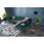 100 % polyester vert est en rupture de stock