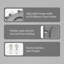 Grey Plastic Standard Adjustable Armrests Toilet Seat Oval-369684997