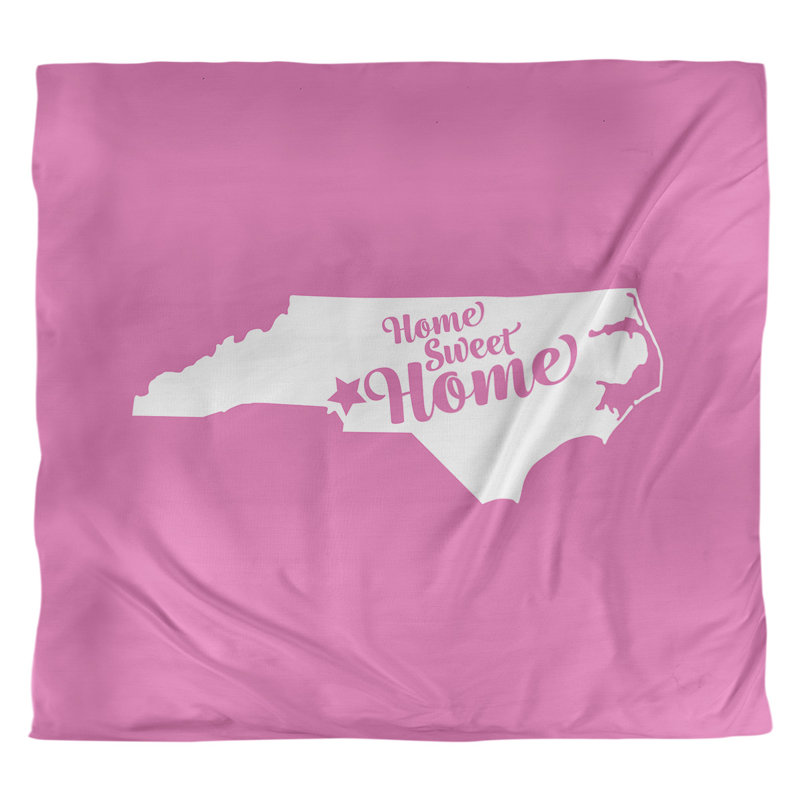 Housse de couette home charlotte charlotte, Housse de couette pour très grand lit, Rose, Microfibre
