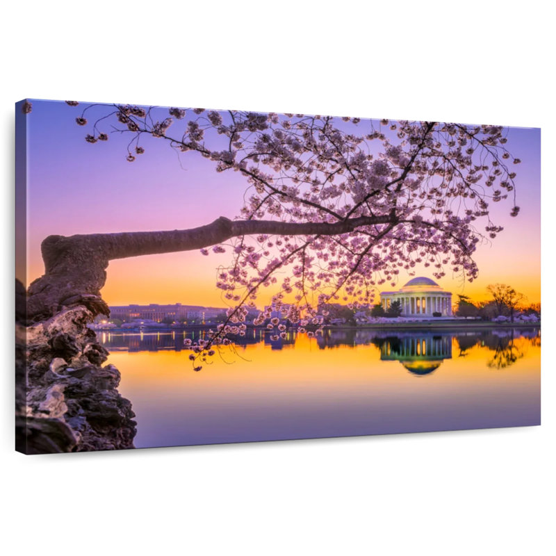 Blossoming Jefferson Memorial