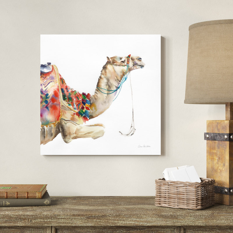 " Desert Camel I ", 20" H x 20" W x 1.25" D