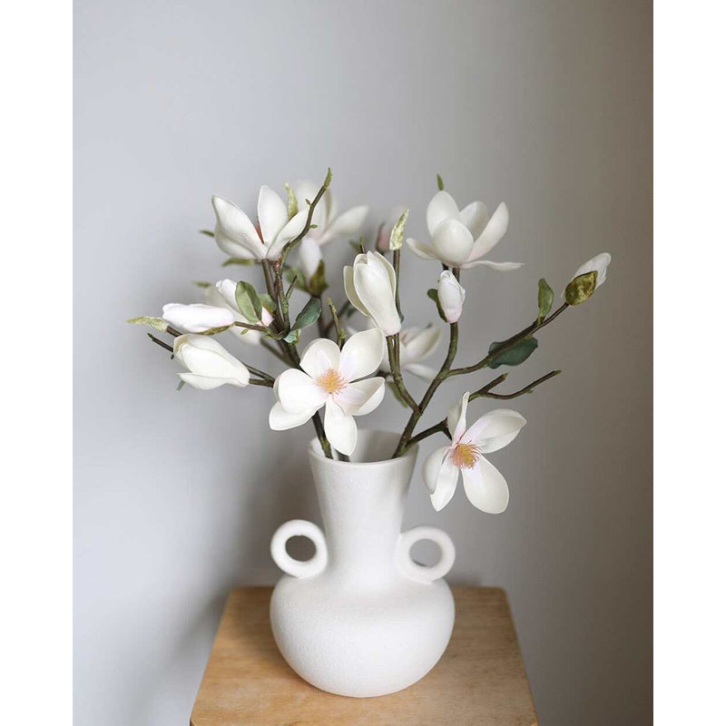 White Magnolia Tulip 20"