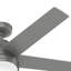Ventilateur de plafond intelligent 52 pouces 52 lumières avec télécommande et télécommande Aerodyne-57282073