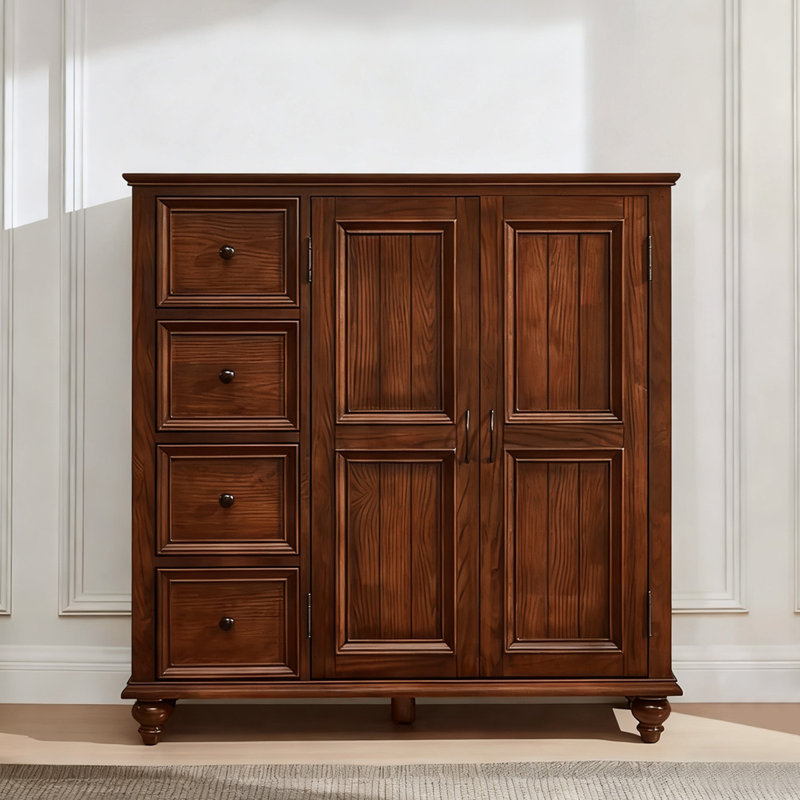 Banc de rangement Cherry, Cerisier