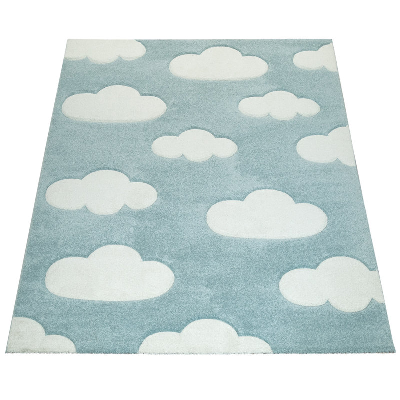 Tapis pour enfants Aquilina, Rectangle 5 pi 3 po x 7 pi 7 po