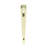 Horizontal Fence 5 in. x 5 in. x 108 in. Sand Vinyl Line Post