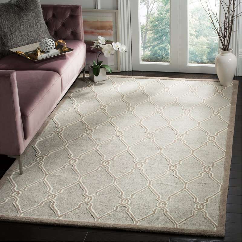 Tapis en laine touffeté à la main Cannen, Rectangle 5 pi x 8 pi