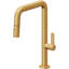 Pull-Down Kitchen Faucet With Button Sprayer - Quad Spout-1438976196-1438976195