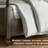 Bilal King Size Upholstered Bed Solid Wood Platform-1008325167