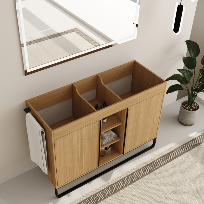 Base de meuble-lavabo double 48 po Barton
