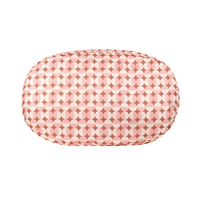 Oval Lounger Pet Bed with Removable Cover