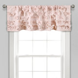 Scalloped 52'' W Window Valance