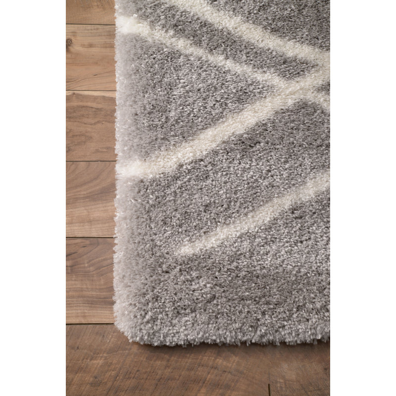 Tapis gris Veronika, Rectangle 5 pi 3 po x 7 pi 6 po
