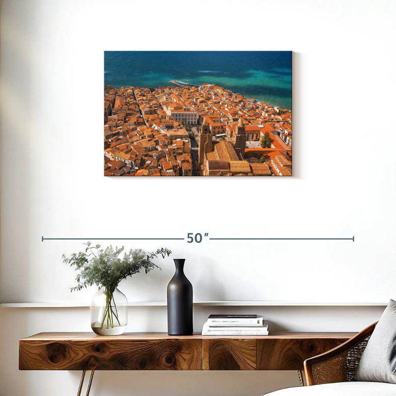 Paysage urbain Nicci Cefalu, H 20 po x l 30 po