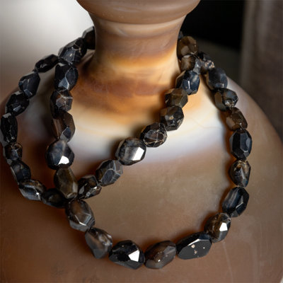 Crystal Bead Vase Jewelry