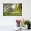 Landscape: The Parc Monceau - Wrapped Canvas Painting-1960561620