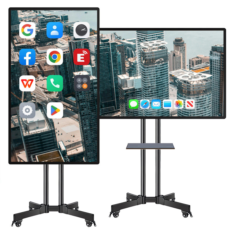JYXCN Smart Board 49 pouces à écran tactile tout-en-un, tableau blanc interactif avec double système et partage de nuage - idéal pour la salle de classe, le bureau et les présentations?