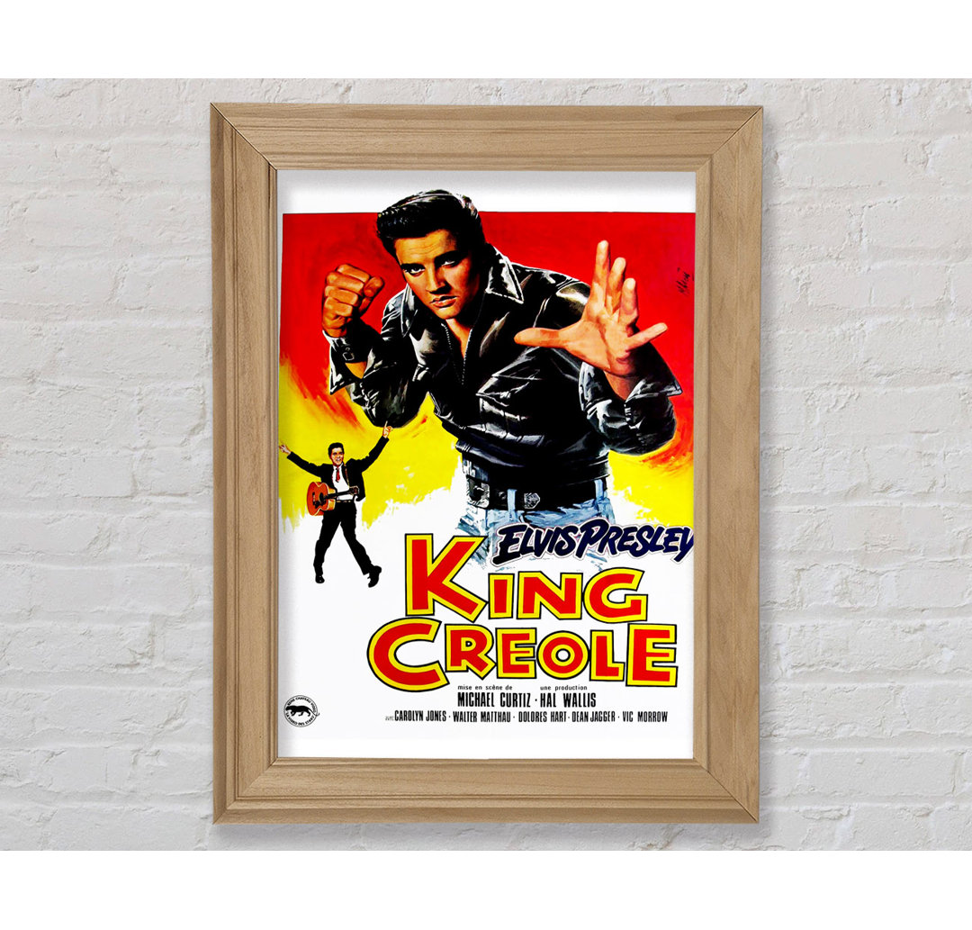 Elvis Presley King Creole - Einzelner Bilderrahmen Kunstdrucke