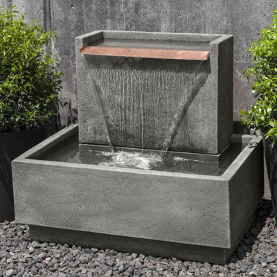 Concrete Stone Waterfall Fountain