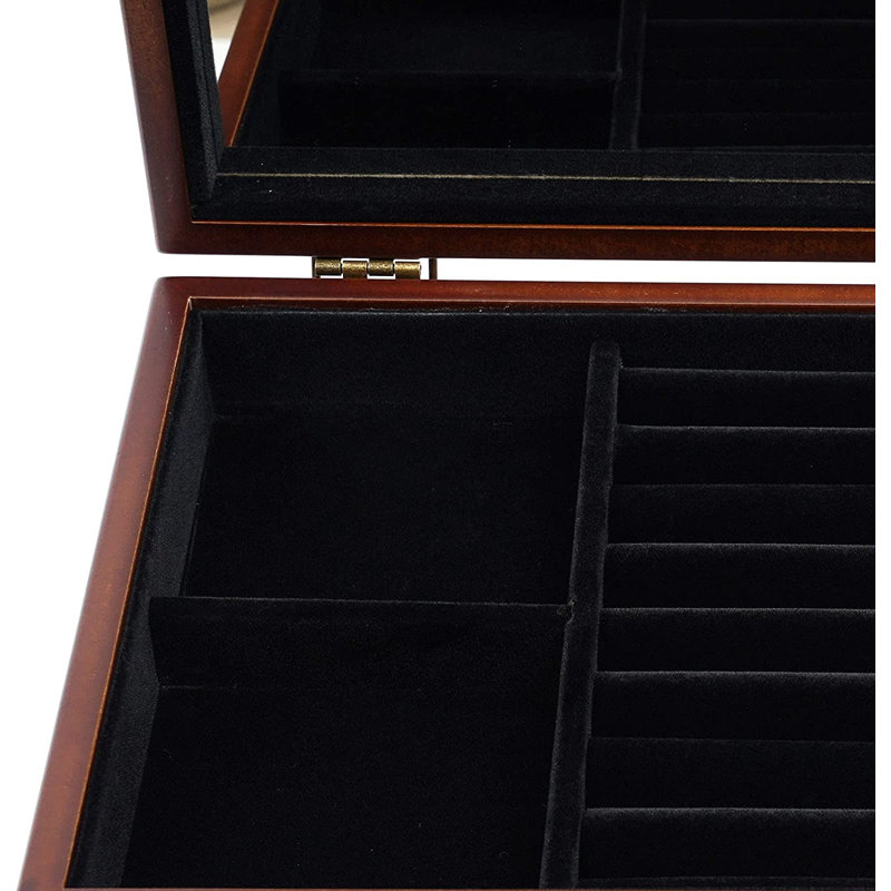 Boîte à bijoux en bois