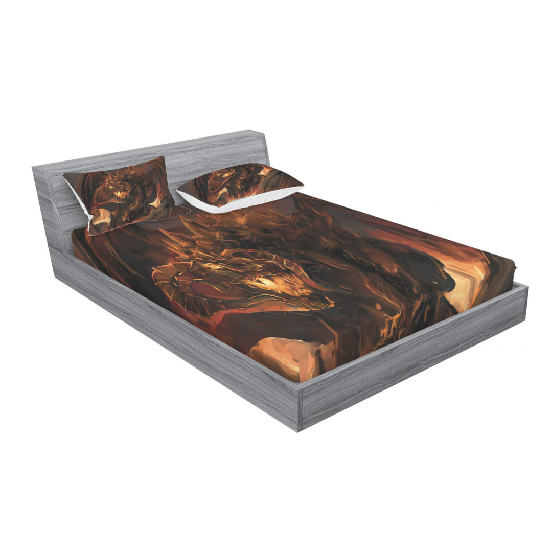 Microfiber Sheet Set Ambesonne 