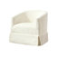 Fauteuil demi-tonneau rembourré et pivotant-1738841544