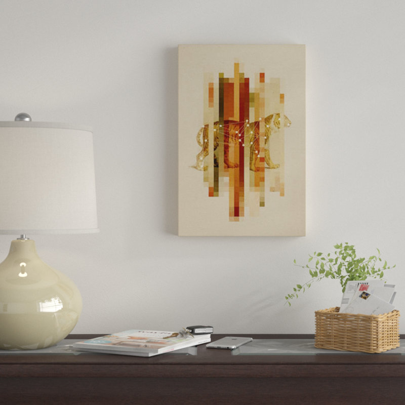 « cbt », impression sur toile, H 18 po x l 12 po x P 1,5 po, Pas de tapis, Toile tendue