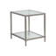 Metal Designs Claret Rectangular End Table-58143579