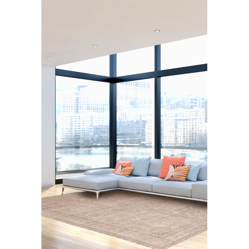 Munn Khaki Rug 9'10" x 12'10"