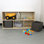 Birch Furniture 5-Compartment Shelving Unit
