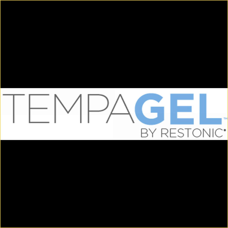 King Size Restonic TempaGel ChillRest Lux Firm Mattress with Dual Cooling &amp; Pressure Relief for Master Bedroom, King
