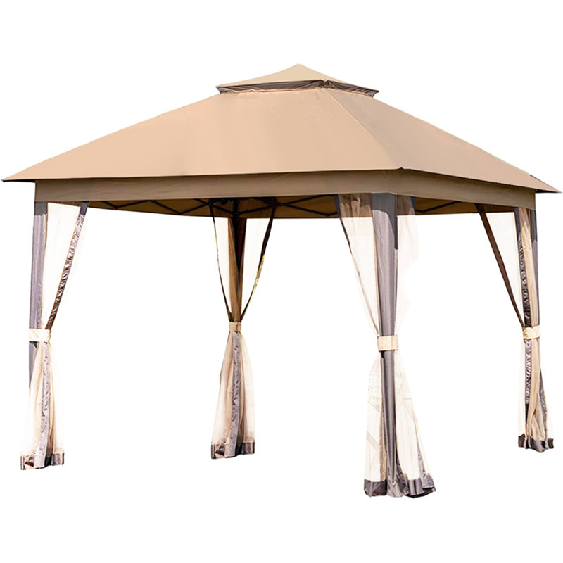 Garden Winds Beige, 40" H x 132" W x 132" D